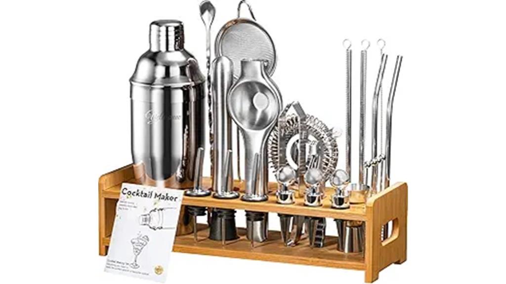 complete cocktail mixing set