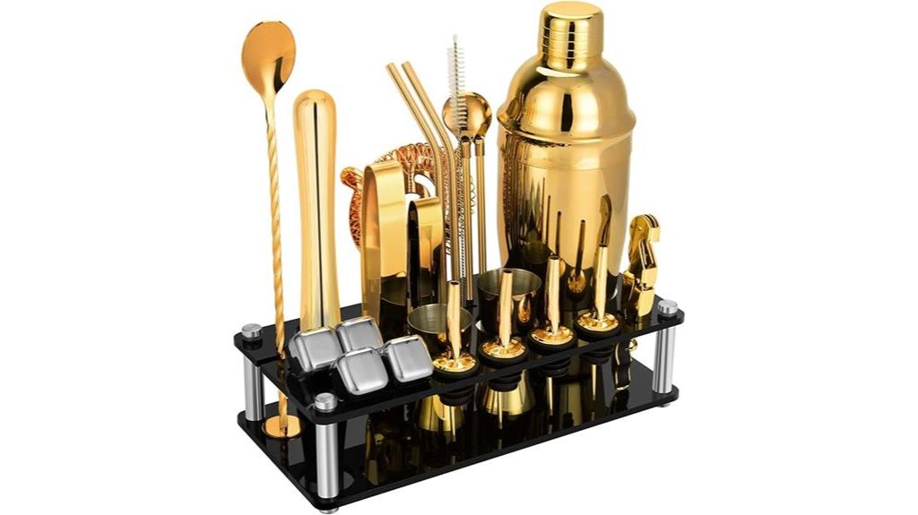 complete cocktail shaker set