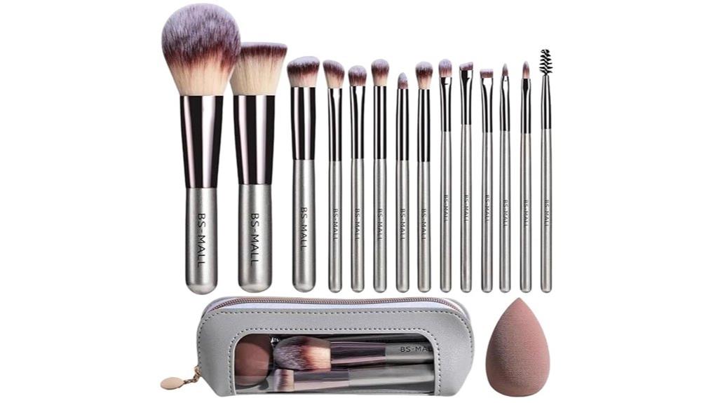 complete makeup brush set