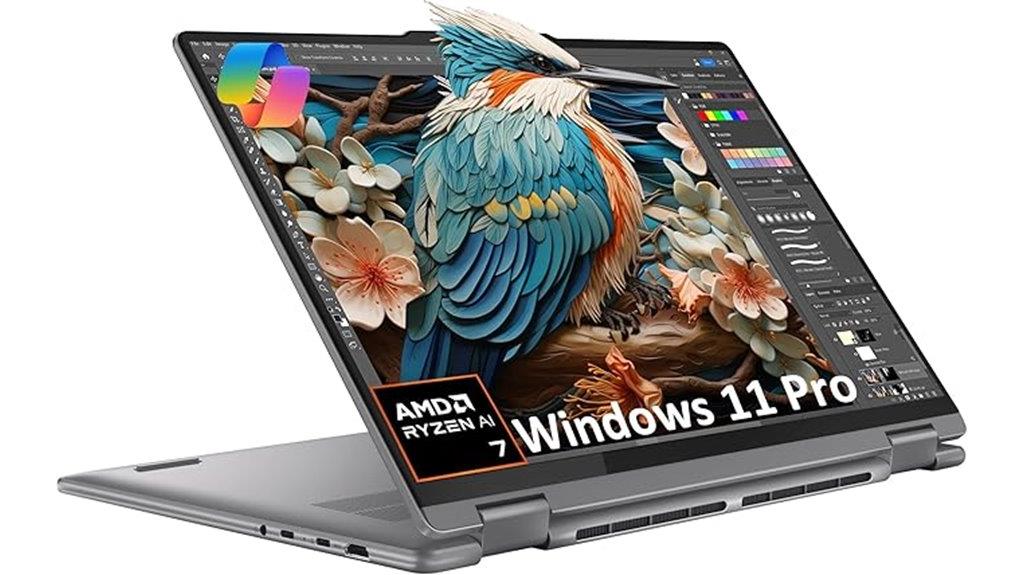 convertible touchscreen laptop with amd