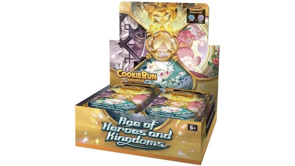 cookierun tcg booster display