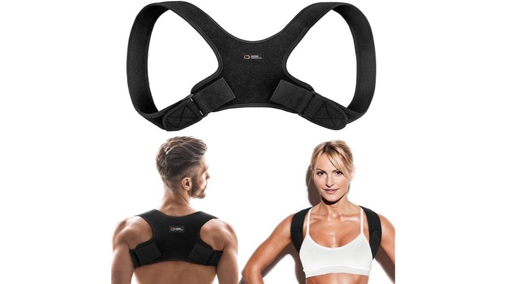 copper posture correction brace