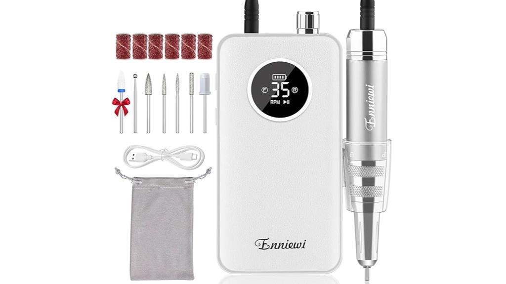 cordless 35000rpm nail drill