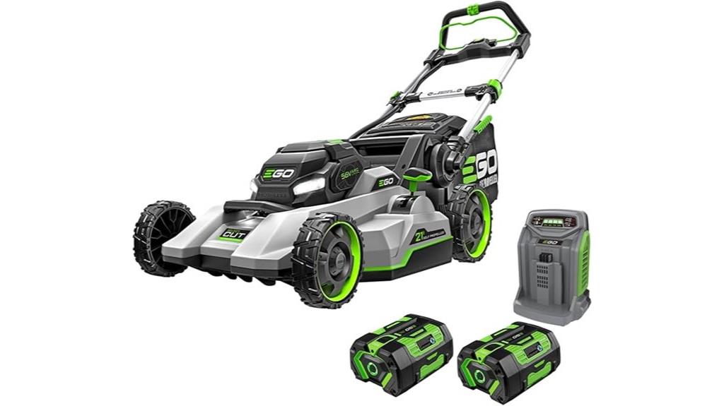 cordless lawn mower set