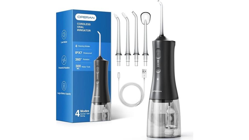 cordless water flosser