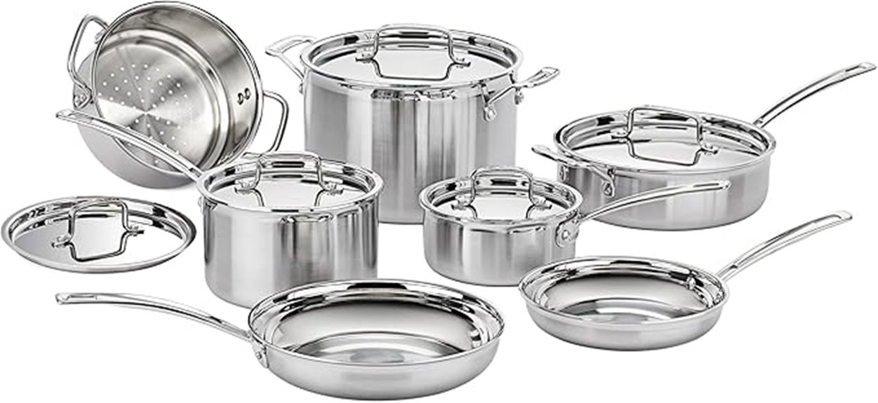 cuisinart 12 piece cookware