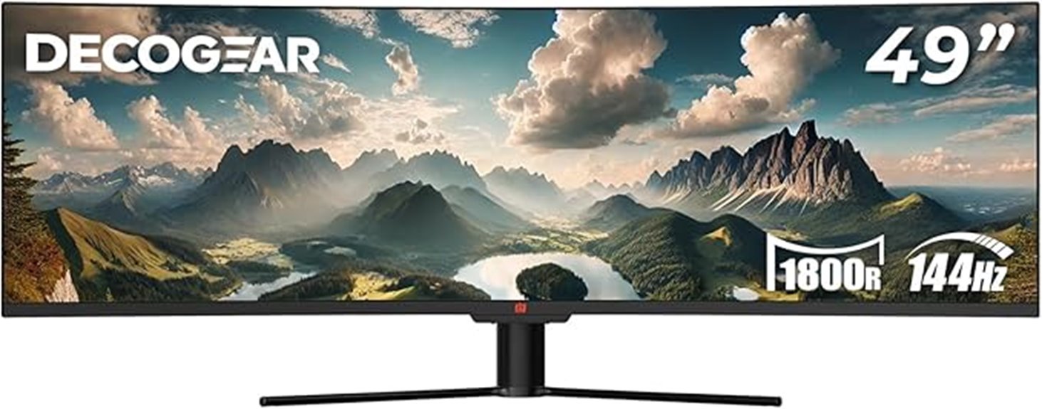 curved 49 inch gaming monitor