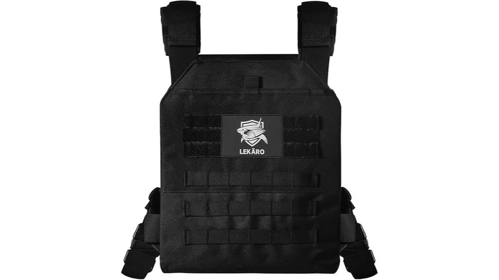 customizable fitness weight vest