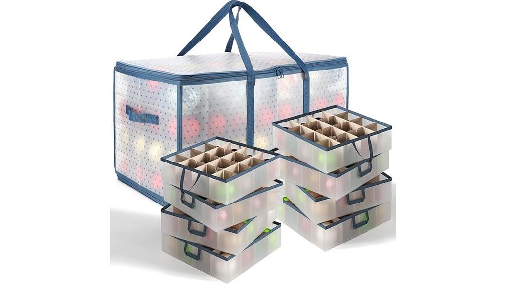 decorative ornament organizer box