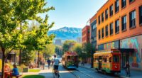 denver s pedestrian friendly travel
