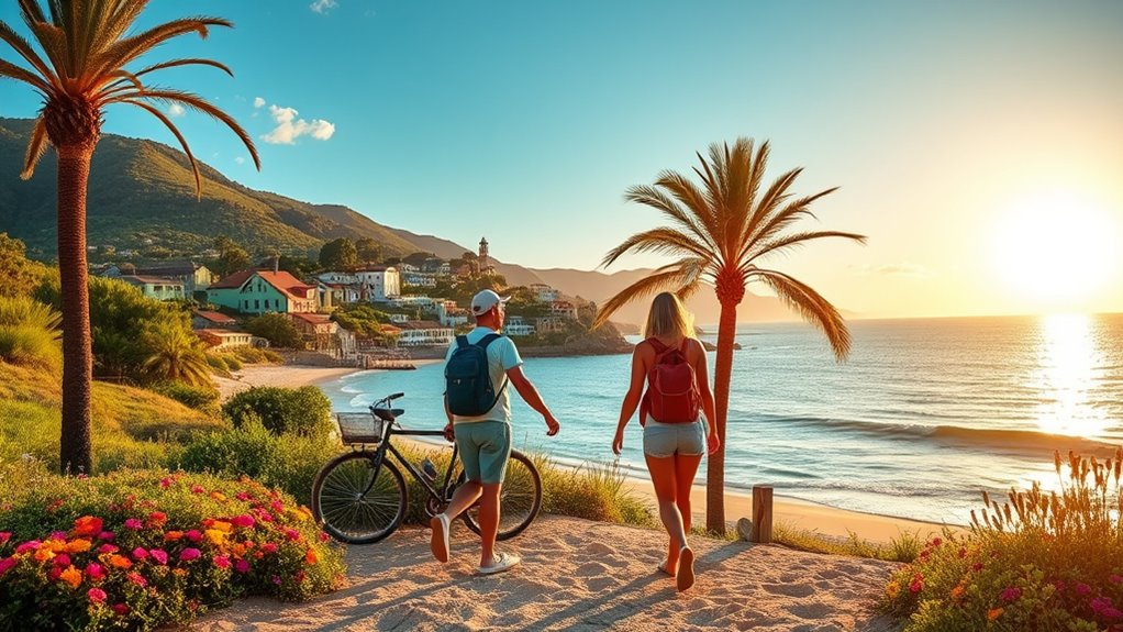 designing a car free romantic getaway