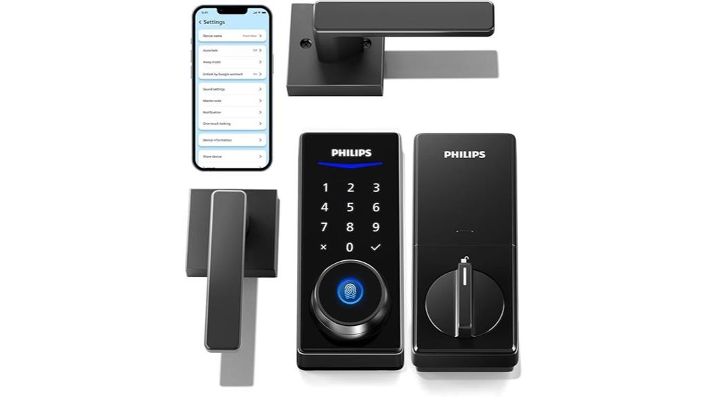 digital keypad smart lock