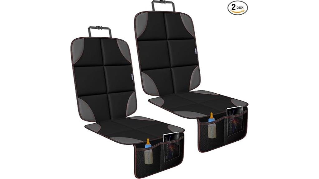 double pack child seat protectors