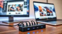 dual 4k usb c docks