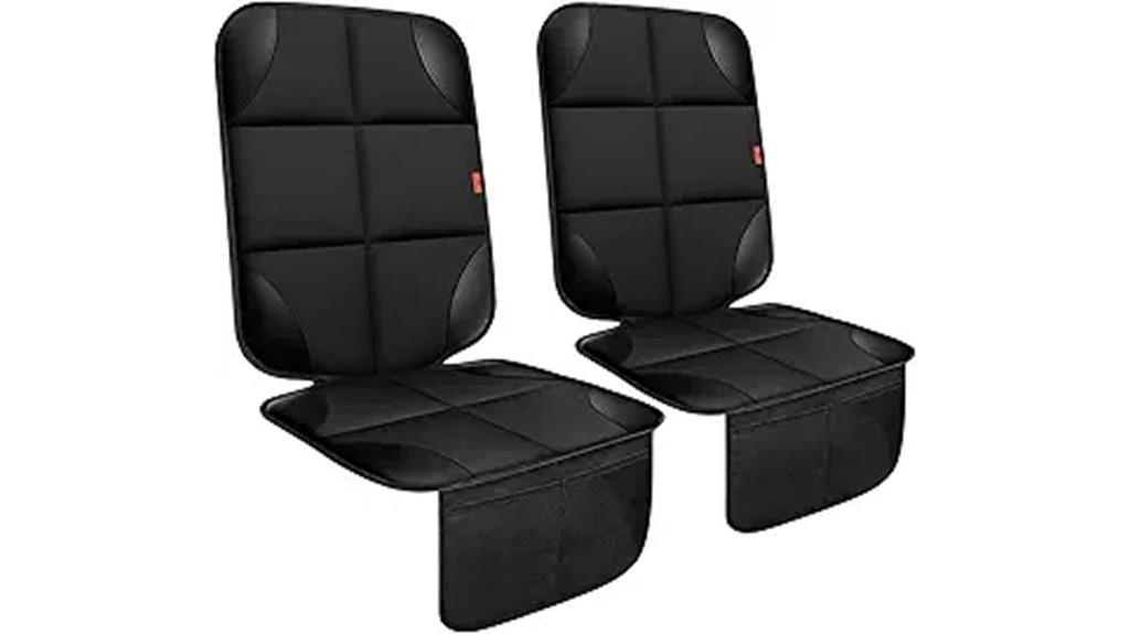 dual car seat protectors