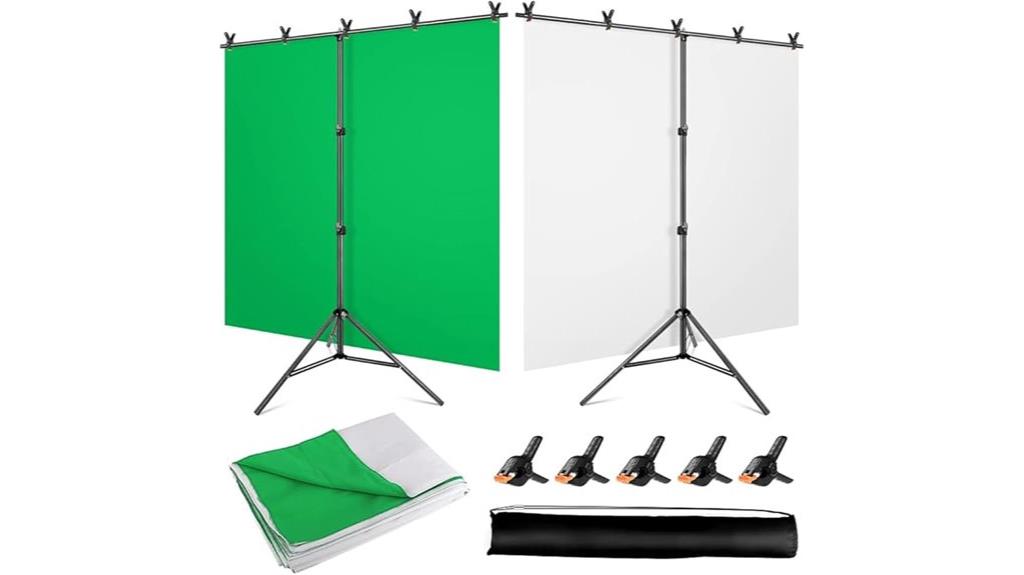 dual sized green screen kit