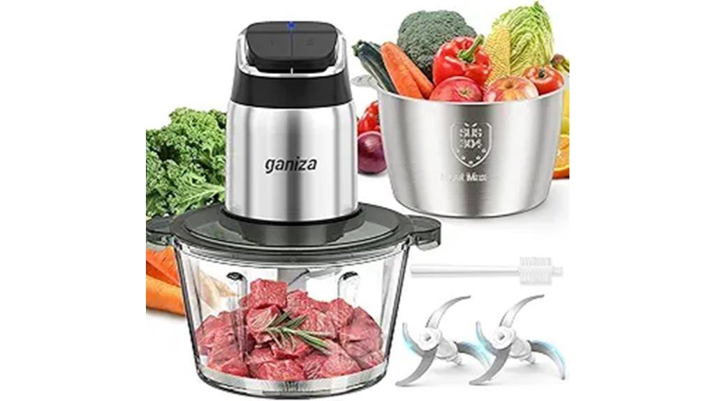 dual speed food processor