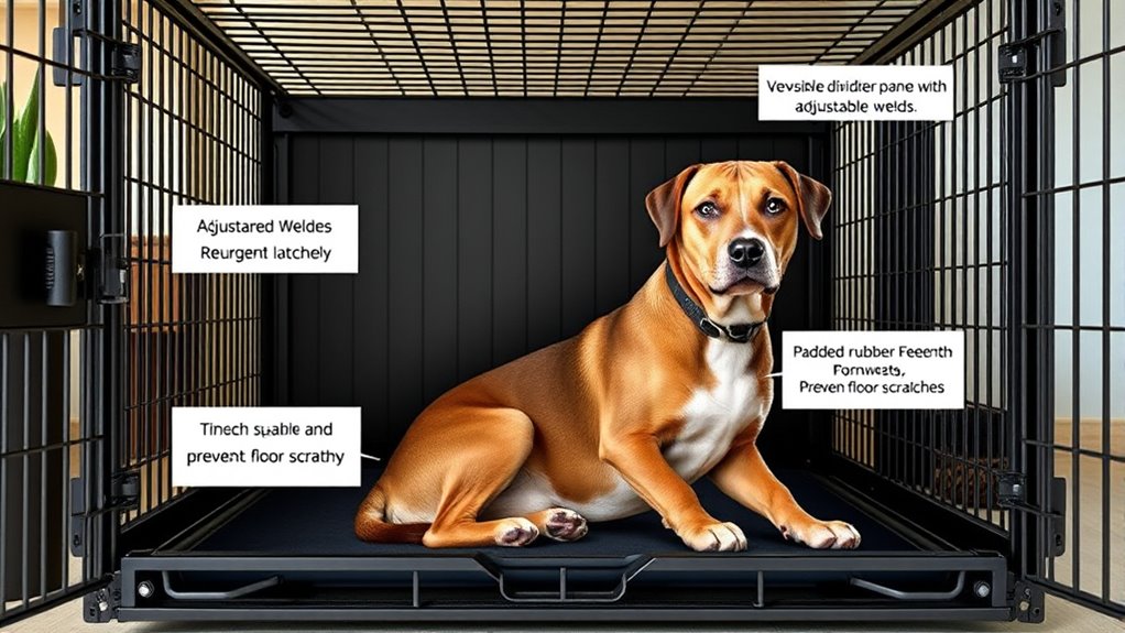 durable spacious secure easy