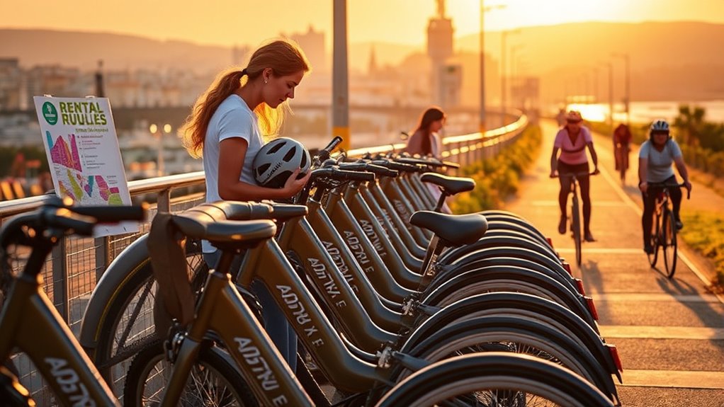 e bike rental guidelines safety