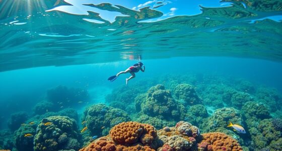 eco friendly cook islands snorkeling