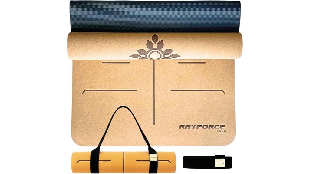 eco friendly cork yoga mat