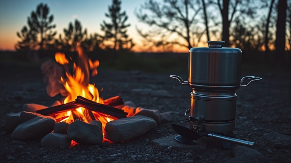 eco friendly outdoor cooking