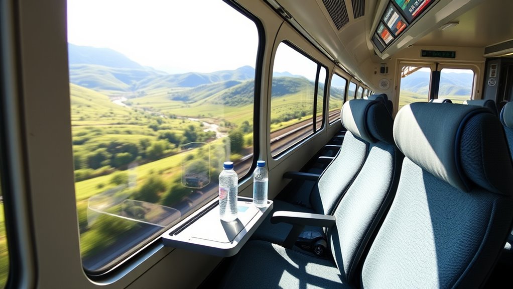 eco friendly train travel experience