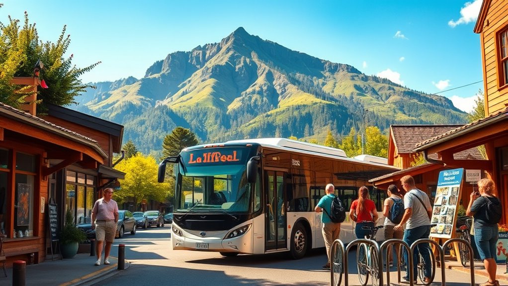 eco friendly transit enhances experience