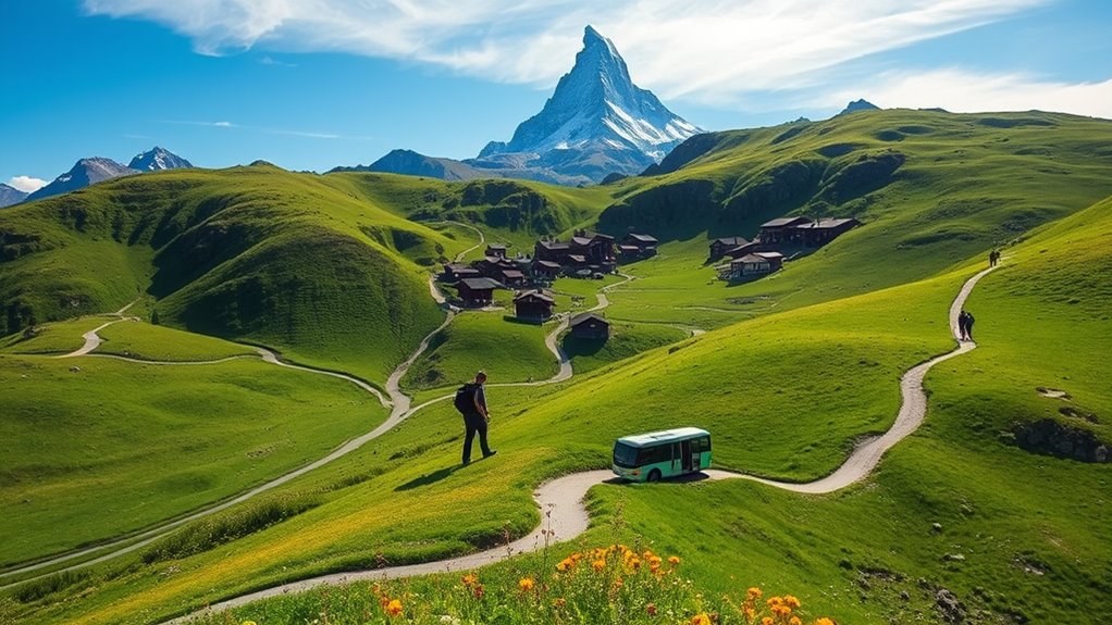 eco friendly zermatt travel experience