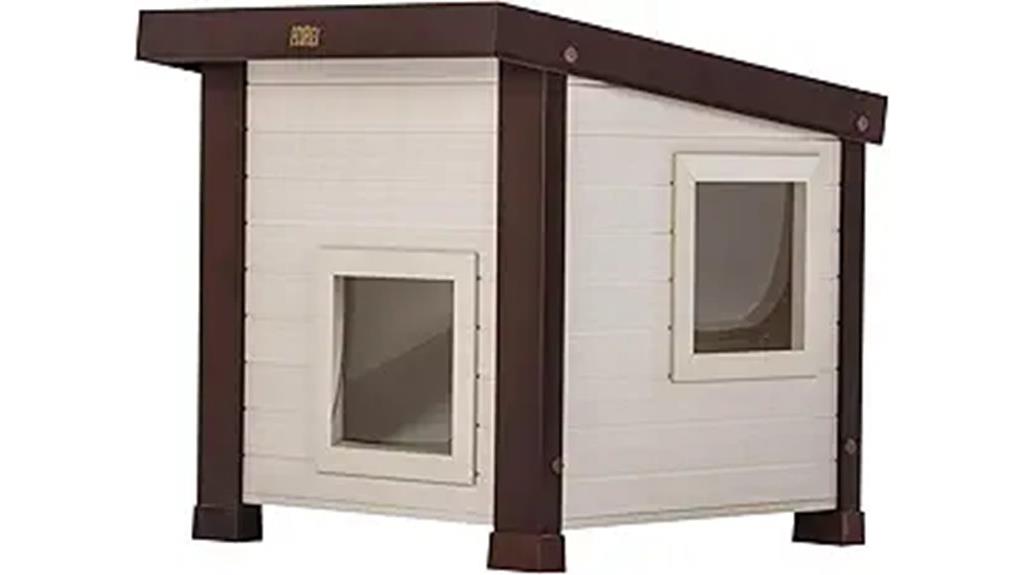 ecoflex outdoor cat house