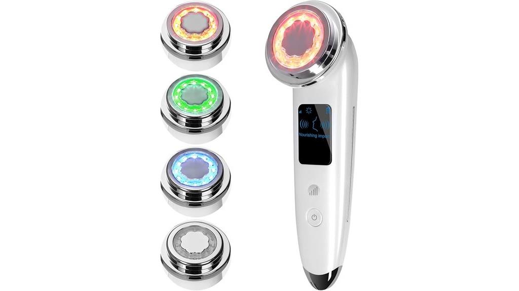 electric 4 in 1 face massager