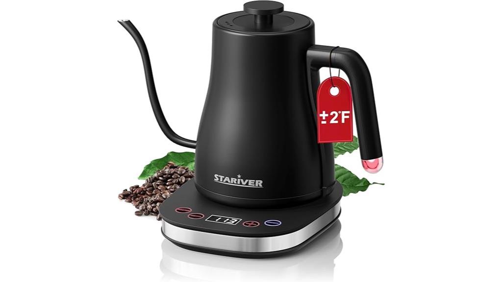 electric kettle with temperature control