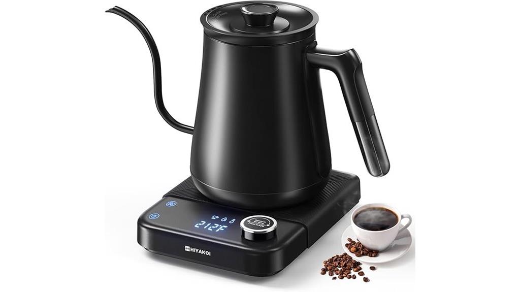 electric temperature controlled kettle
