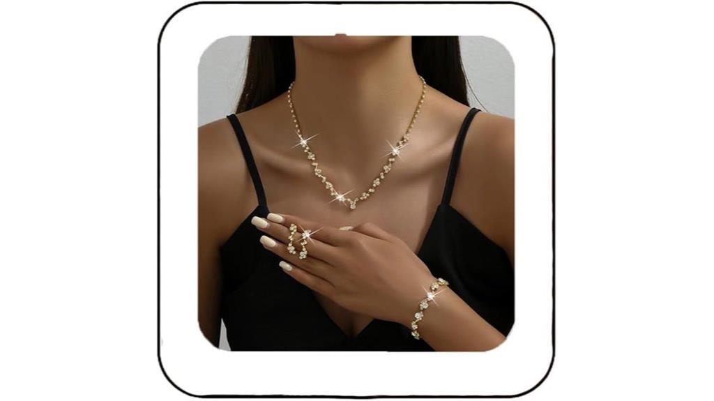 elegant bridal jewelry set