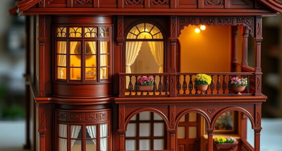 elegant premium wooden dollhouses