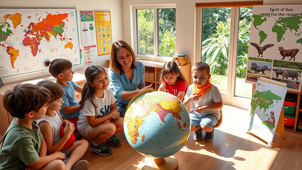 encourage kids to travel gently