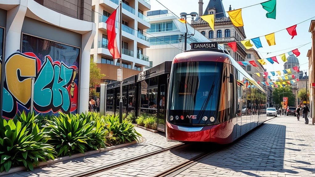 enjoyable city tram journeys