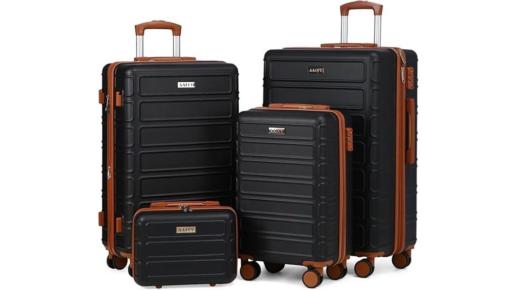 expandable hard shell luggage