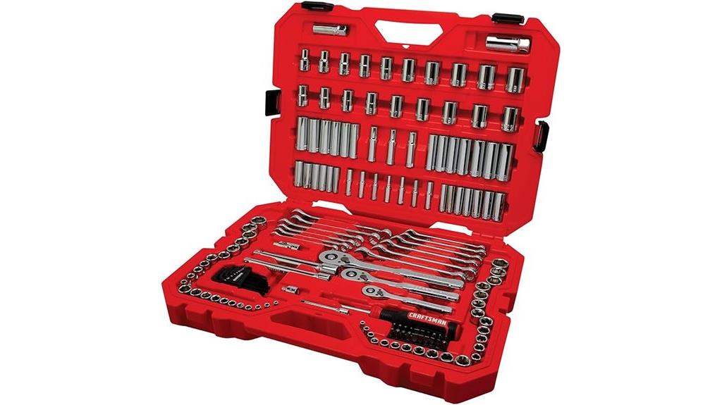 extensive 159 piece tool set