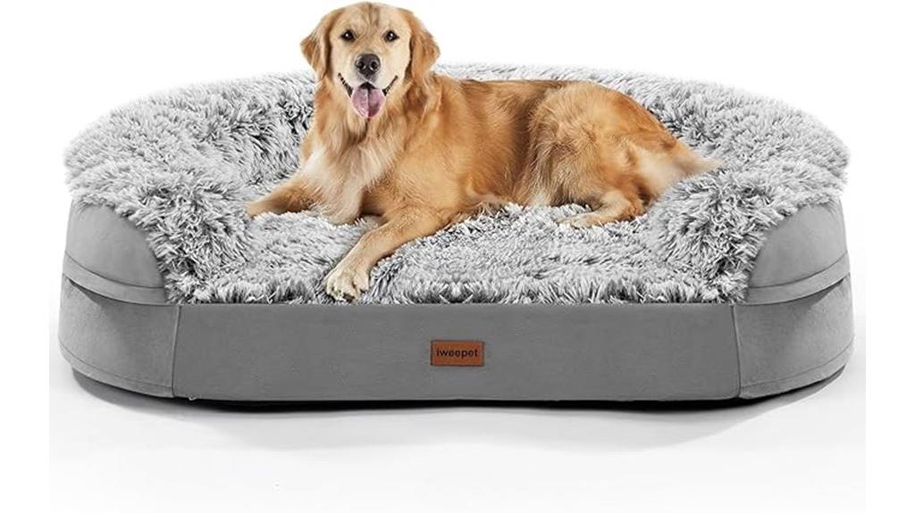 extra large thick orthopedic bed