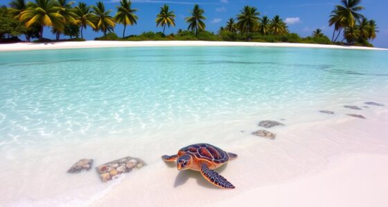 fiji s turtle conserving beaches