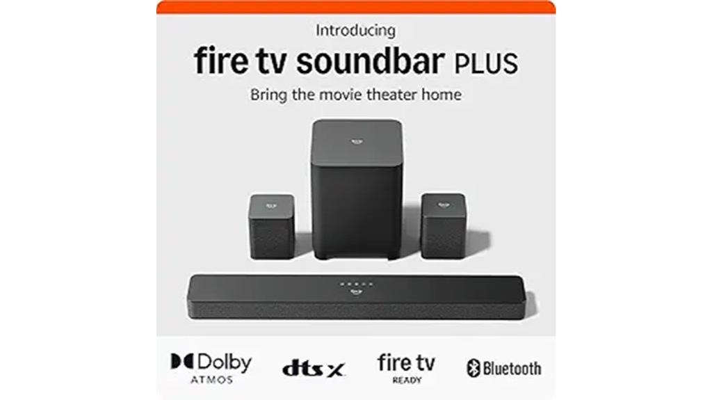 fire tv soundbar with subwoofer