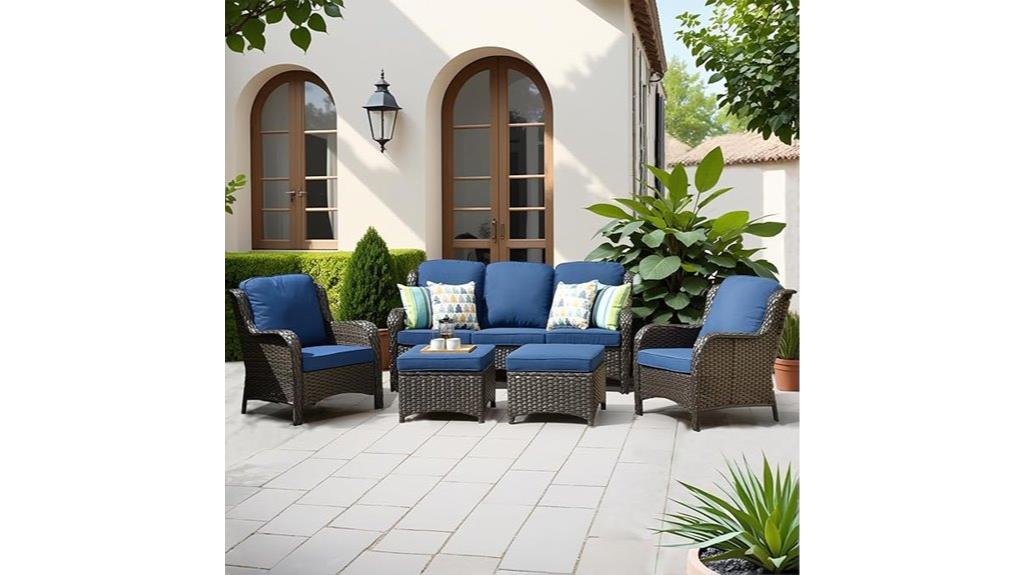 five piece patio furniture