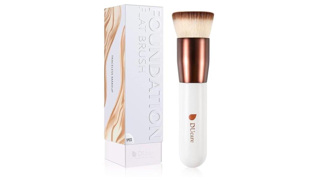 foundation brush with flat top