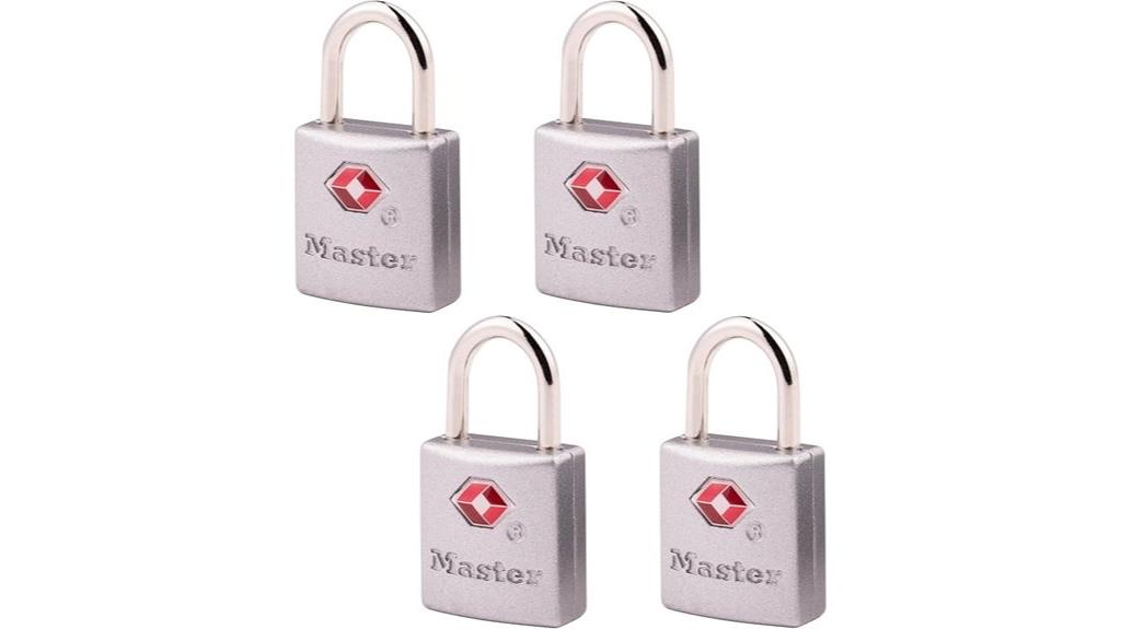 four brass locks pack
