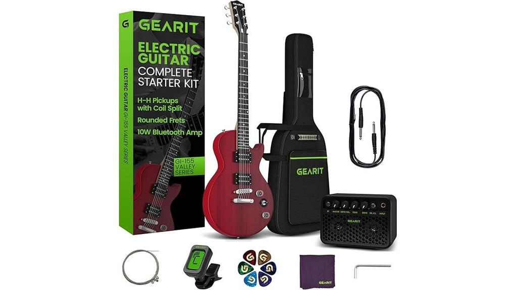full size electric guitar bundle