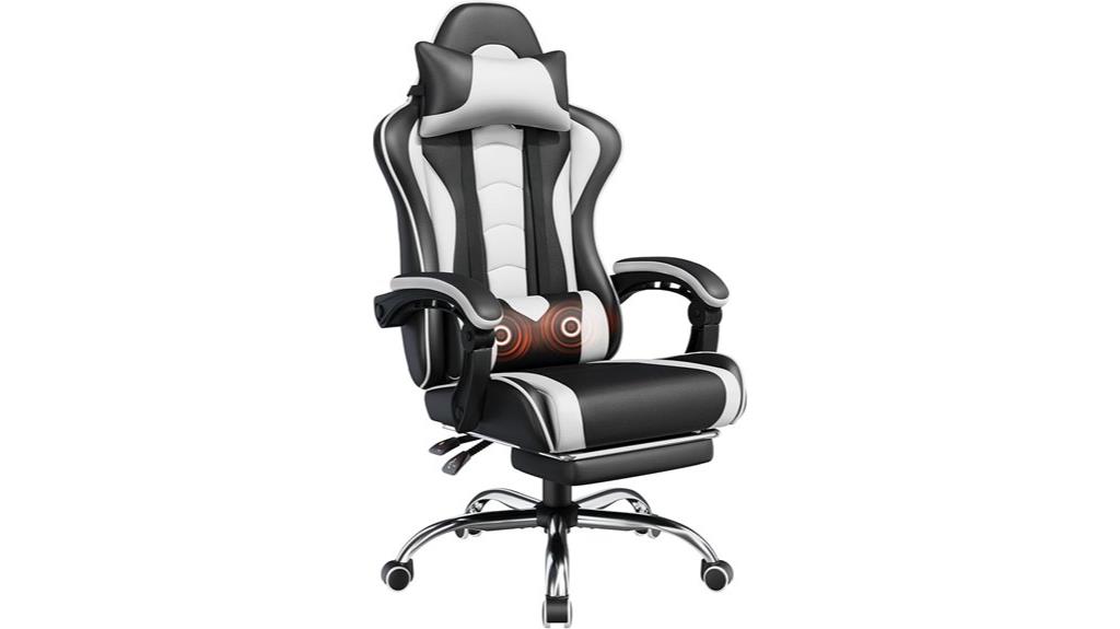 gaming chair with massage