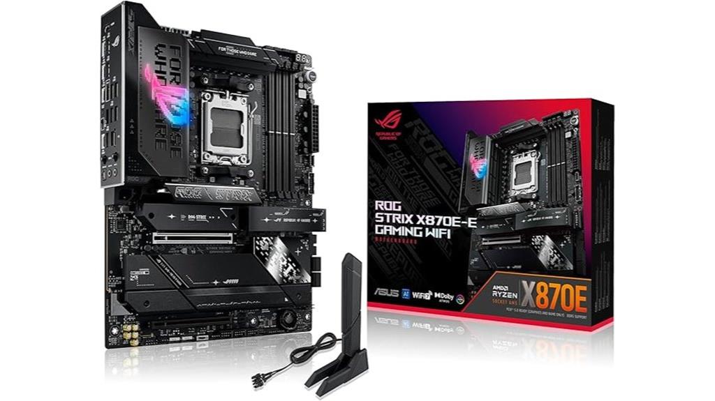 gaming motherboard with rgb