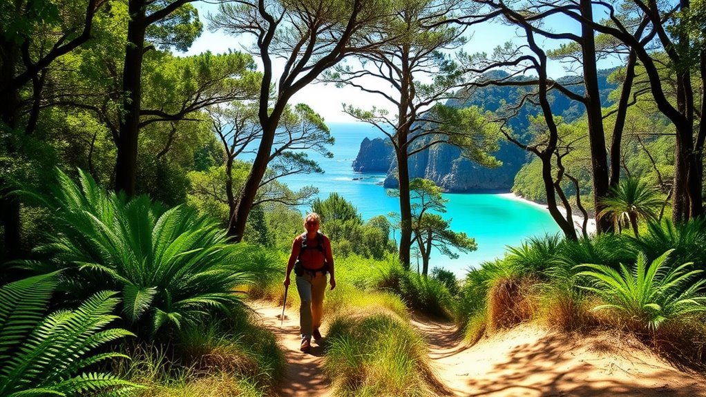 gentle abel tasman hikes