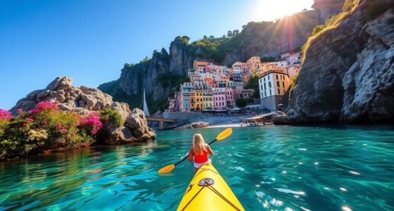 gentle excursions along coast